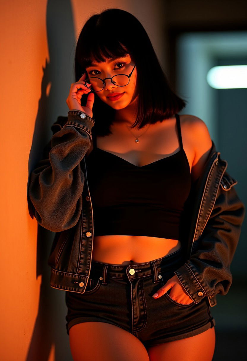 DENIM SHORTS LIGHT (Generado por IA) - Galería Hentai