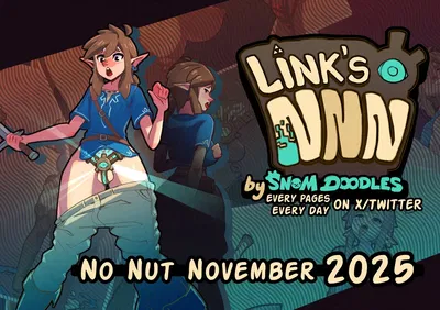 (Snom Doodles) Link's No Nut Novembro de 2025 (em andamento) - Galeria Hentai