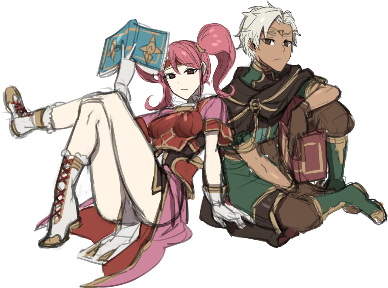 (Ebinku) Boey and Mae Pixiv Images (Fire Emblem) - Хентай галерея