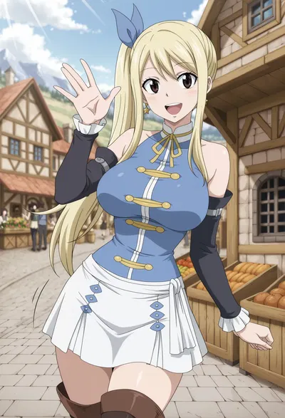 (Meowu laha) Lucy Heartfilia | Cow Girl 🩵🐄🍼 (Patreon) - Galeria Hentai