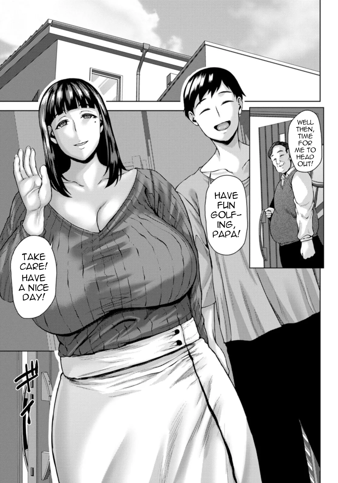 (Ozy) Mesuhaha Kanraku | Развратное прелюбодеяние сучьей мамы (Indzuma Merankorii) (English) (menospeaknihongo) (Digital) - Хентай галерея