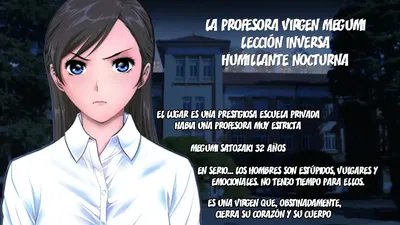 Professora virgem Megumi_Lição noturna humilhante ao contrário - Galeria Hentai