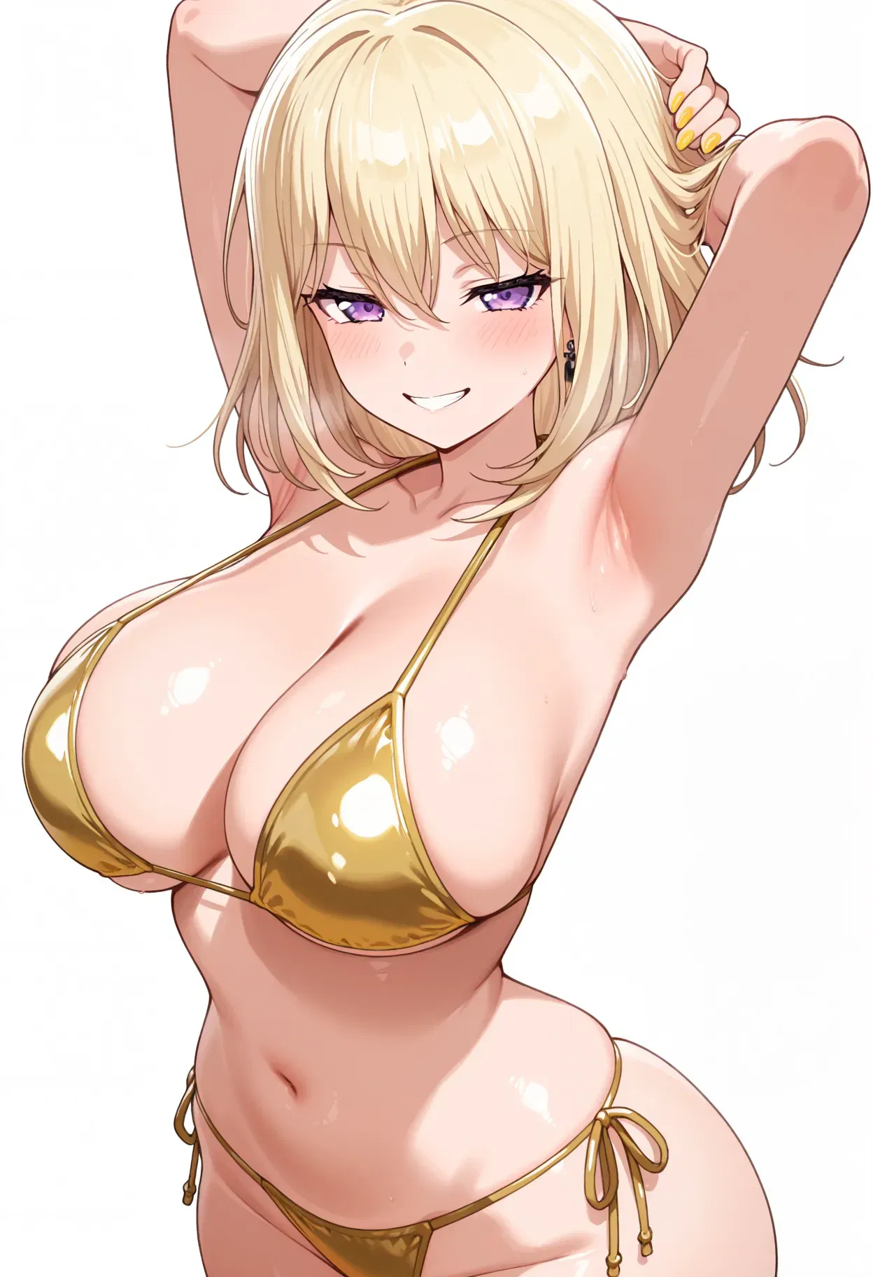 Мисуми Уика-三角 初華(Bang Dream!)-gold.bikini- (Patreon) - Хентай галерея