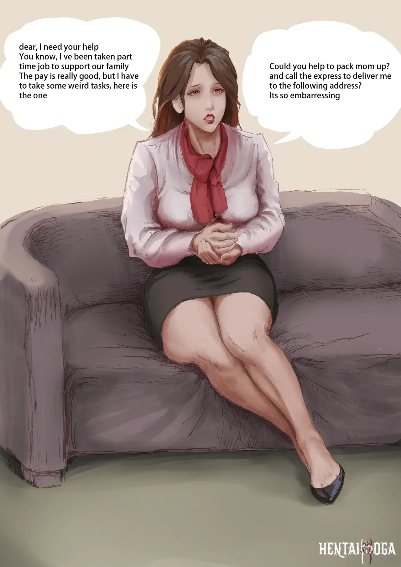 (OMG) Airline Mom 2 - Vacuumed mom - Hentai Gallery