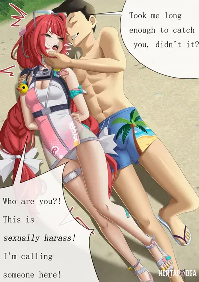 【فانسكي توكو 【لقطة صيفية مقطوعة - معرض هنتاي