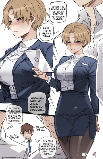 (راتاتاتات74) زوجة صارمة (ملونة) (ساتان سوفت) - معرض هنتاي