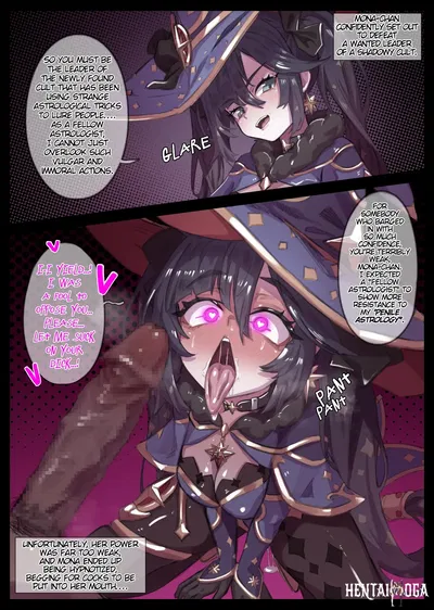 (Miwerjooggetser) Mona-chan, a hipnotizadora cultuada como banheira de carne (Genshin Impact) (Português) - Galeria Hentai