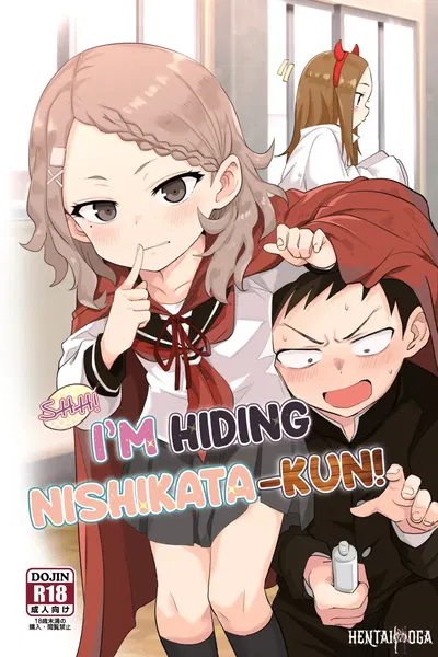 (Nikoushikou (Nekosaki Aoi)) Shh~ I’m Hiding Nishikata-Kun! (Teasing Master Takagi-san) (English) (NTerm) (Digital) - Hentai Gallery