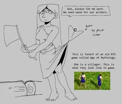 Aldeano de Age of Mythology - Galería Hentai