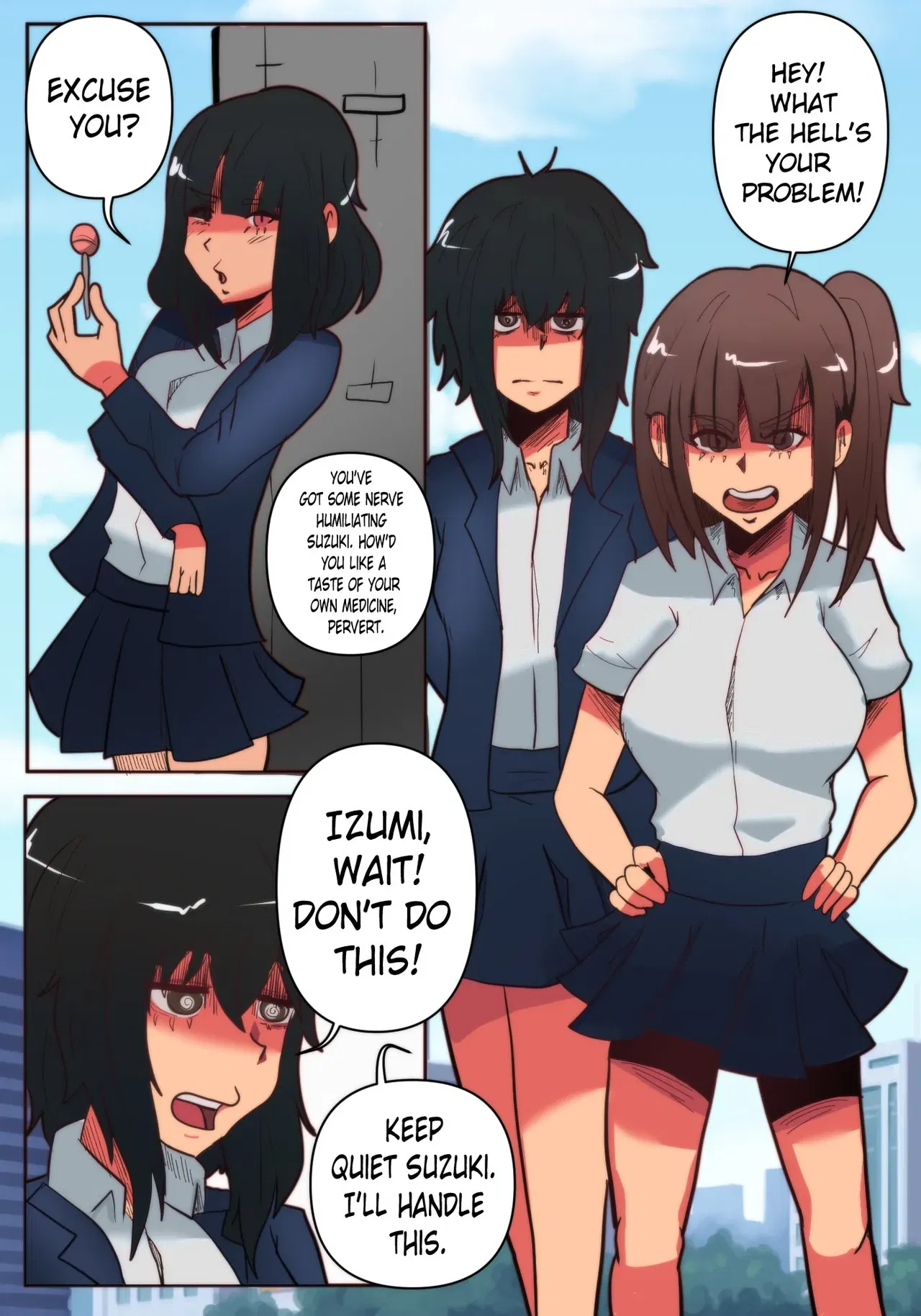 Izumi é excessivamente confiante - Galeria Hentai Izumi é excessivamente confiante - Galeria Hentai