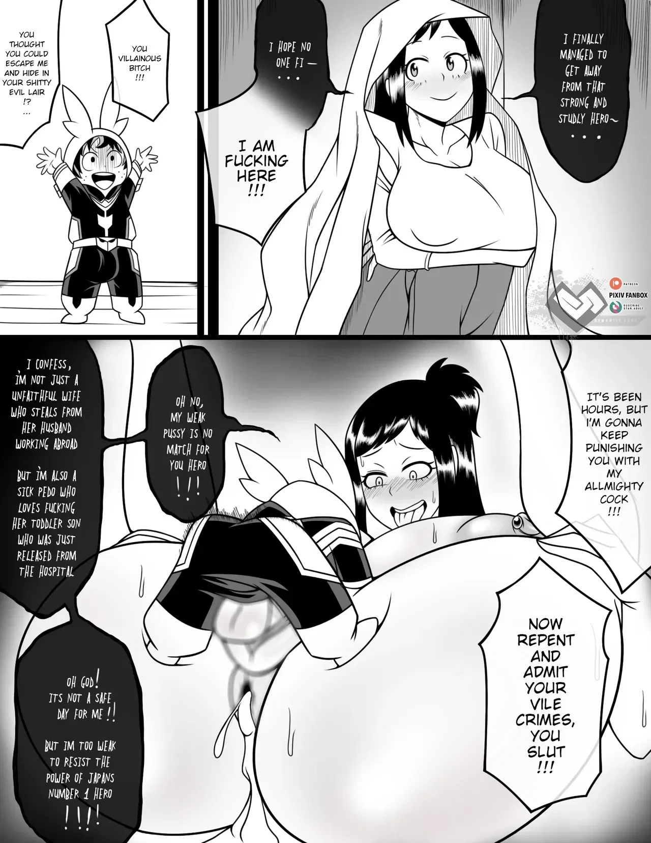 Minha Academia Degenerada - Galeria Hentai