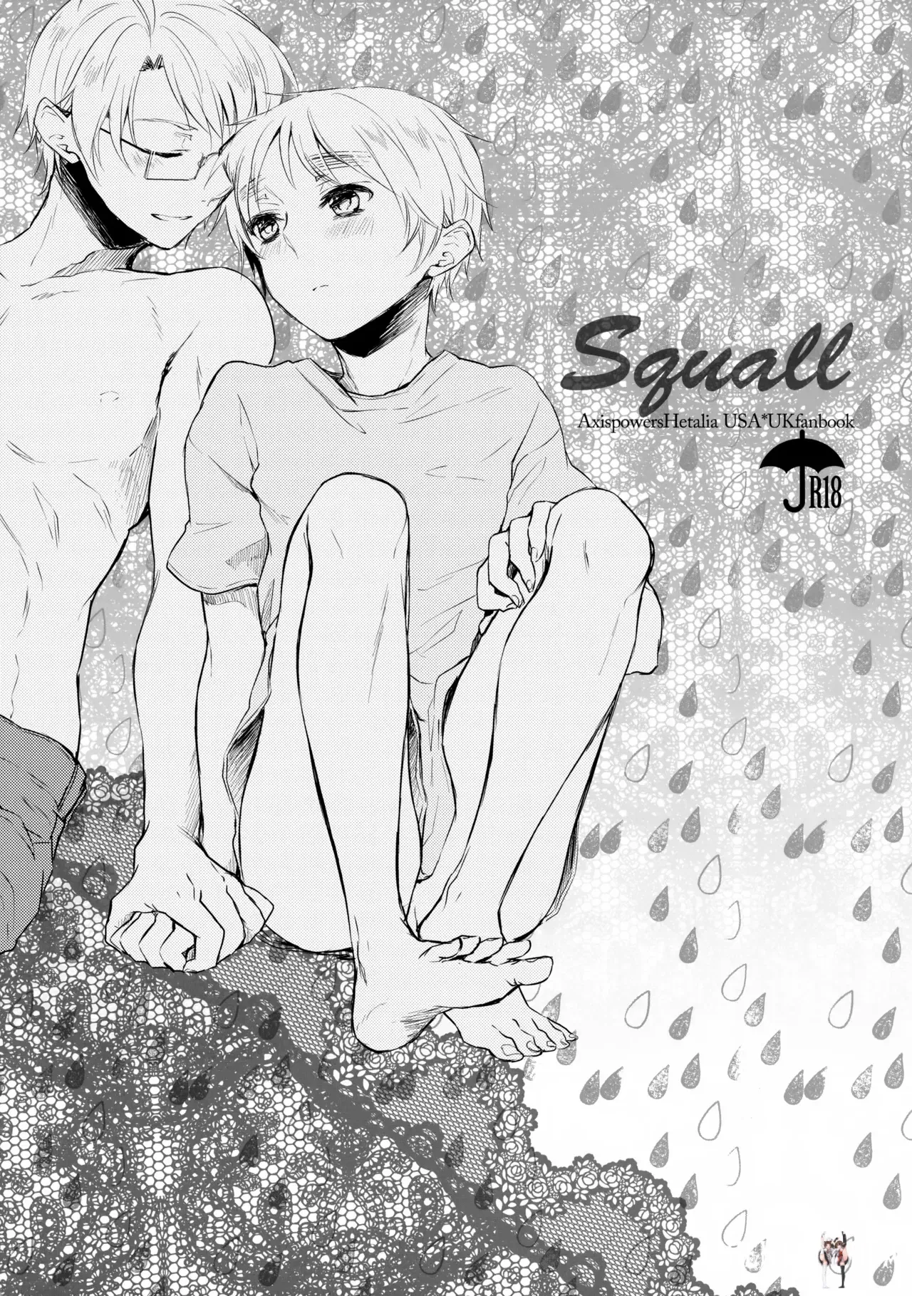 (Hamburguesa ni Fish and Chips WEST) (S&iacute;, se&ntilde;or. (Epuko)) Squall (Hetalia Axis Powers) - Galer&iacute;a Hentai