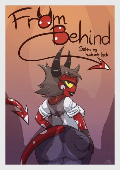 Сзади: За спиной моего мужа (Продолжается) - Хентай галерея