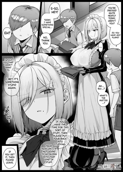 (Liyoosa) Bouchama ni Sakaratte, Shitsukerareru Koto ni natta Maid-san (Português) (biribiri) - Galeria Hentai