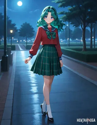 Failed Demon Extermination Sailor Neptune (AI Generated) - Hentai Gallery
