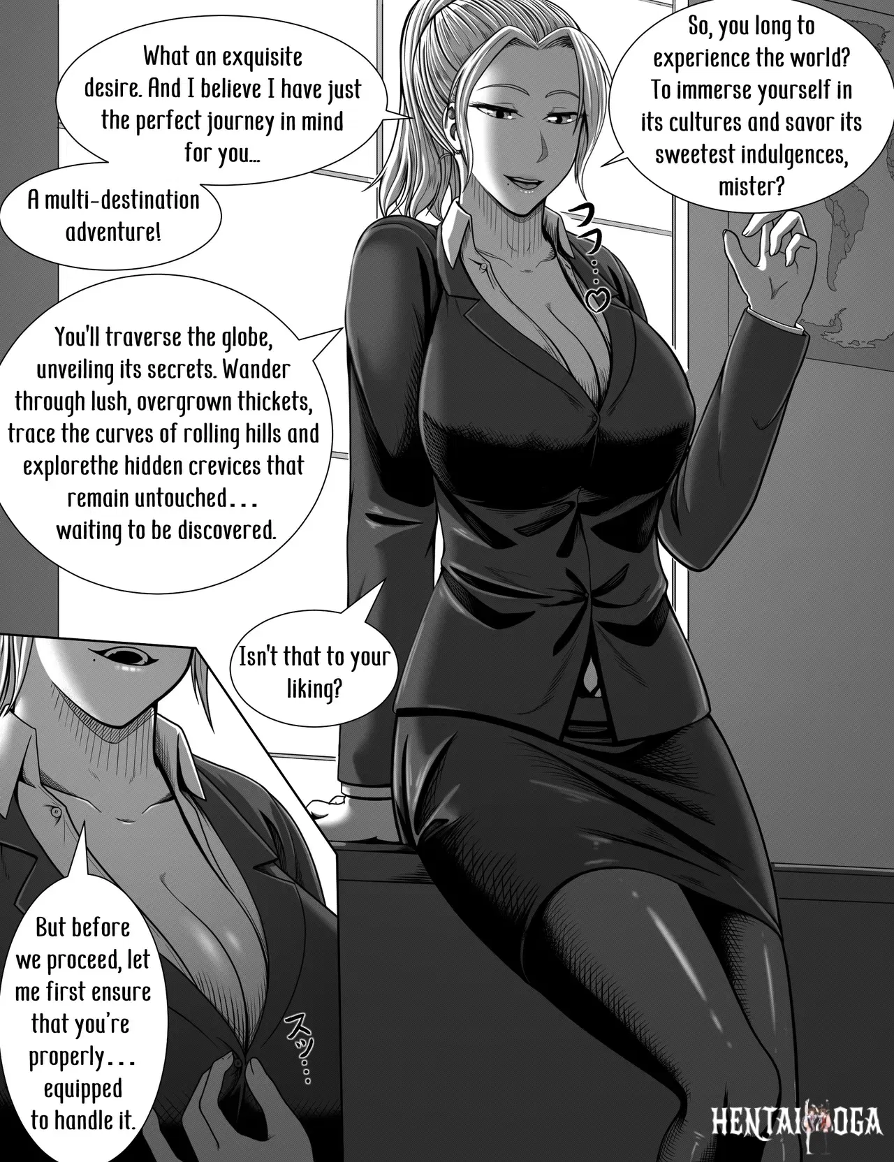 (Hentia-chan) Sekai Isshuu: Kh&aacute;m ph&aacute; thế giới (Tiếng Anh) - Thư Viện Hentai