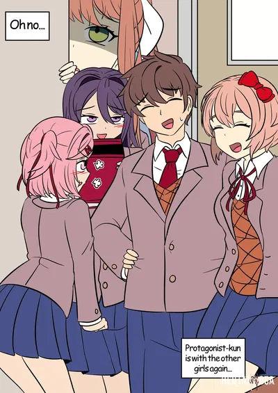(Vel) Mudança de gênero (Doki Doki Literature Club!) (Inglês) - Galeria Hentai