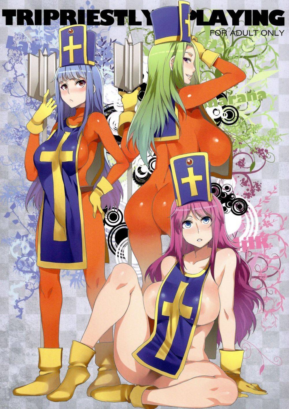 Tripriestly Playing - Hentai Gallery