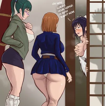 Utahime Maki and Nobara - Hentai Gallery