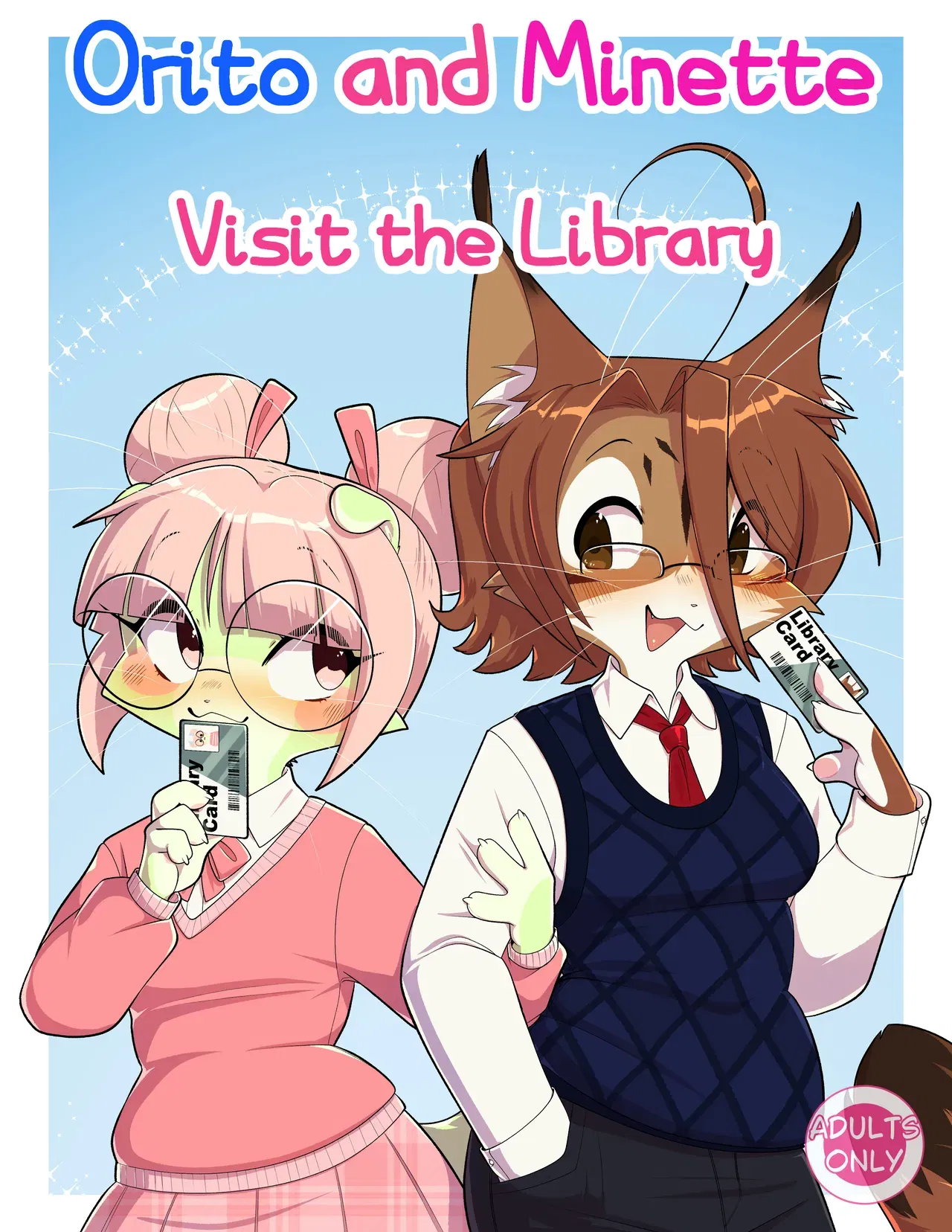Orito and Minette: Visit the Library - Hentai Gallery