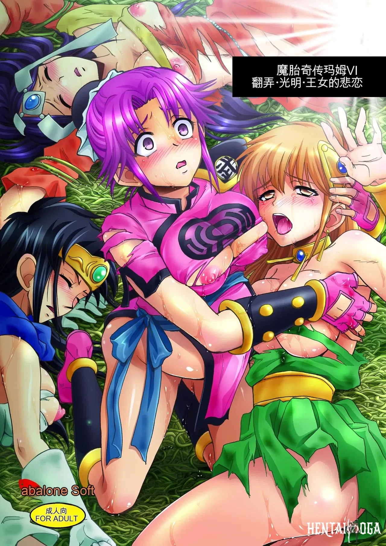 (Abalone Soft (Modaetei Imojirou)) Mataikiden Maam VI ~Honrou. Koumyou. Oujo no Hiren~ (Dragon Quest Dai no Daibouken) (chinês) (digital) - Galeria Hentai