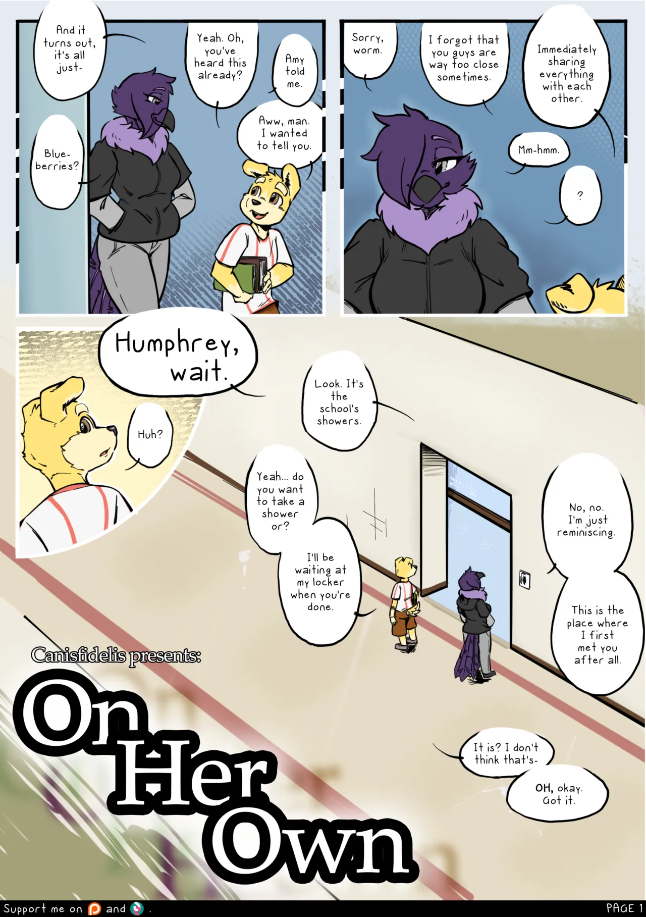 On Her Own - Hentai Gallery