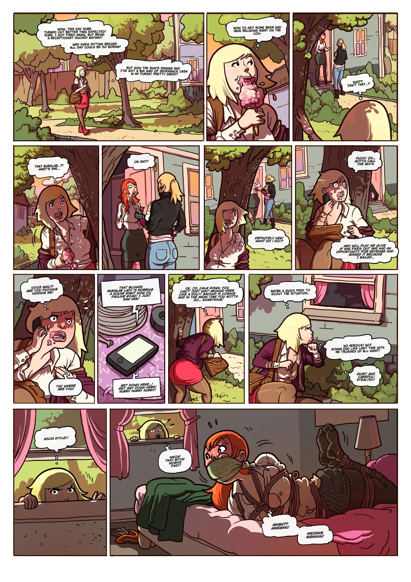 Спасатель Джо - Хентай галерея