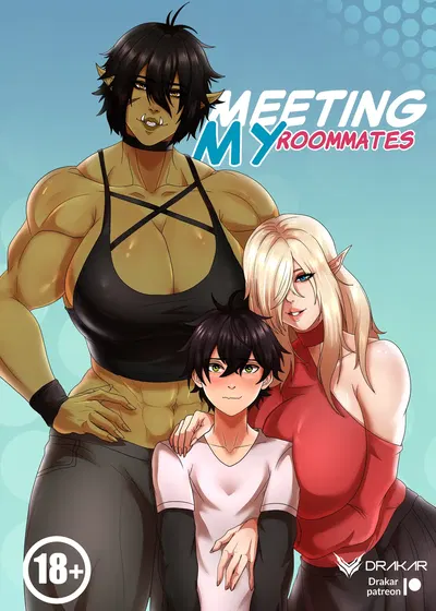Meeting My Roommates - Hentai Gallery
