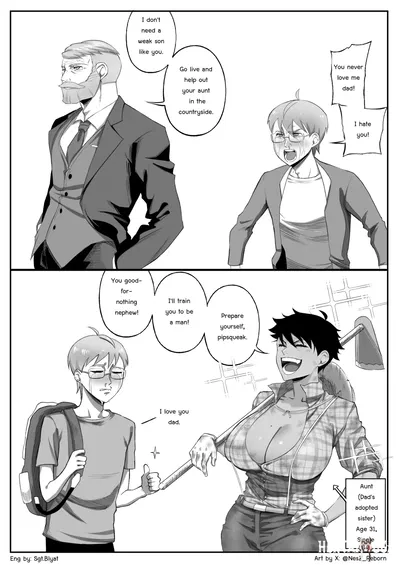 (NesZ) Napha - Tomboy Aunt - Hentai Gallery