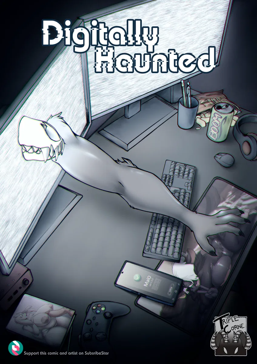 Assombrado digitalmente - Galeria Hentai