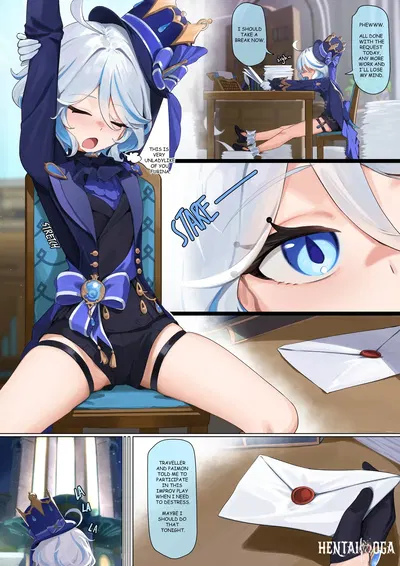 (Skai_kun) Sân khấu của Furina (Genshin Impact) (Tiếng Anh) (Phiên bản không bị kiểm duyệt) - Thư Viện Hentai
