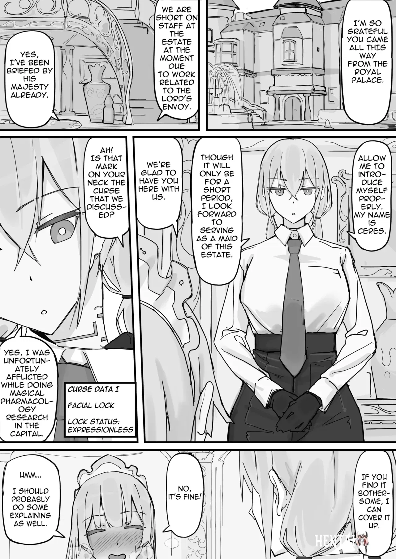 (Shirabe Shiki) Kanjou Seigen Maid (Kari) 1 (English) (Decensored) - Hentai Gallery