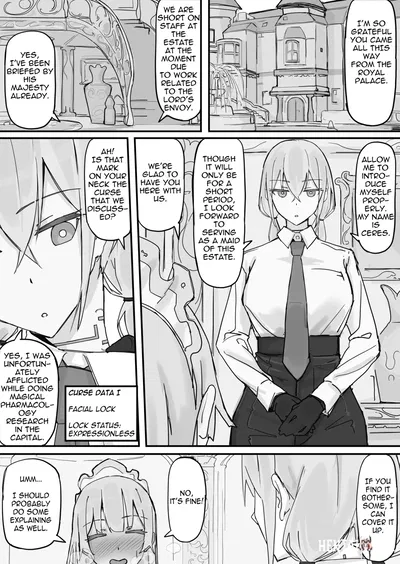 (Shirabe Shiki) Kanjou Seigen Maid (Kari) 1 (Inglês) (Sem censura) - Galeria Hentai