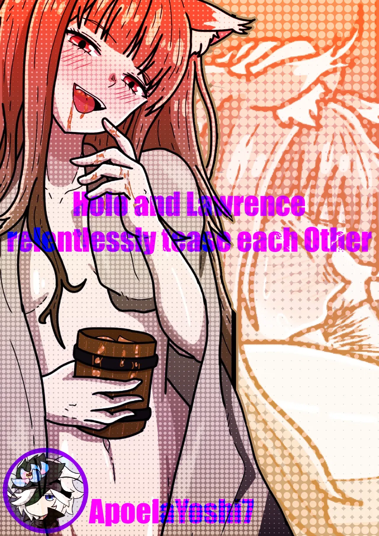 Holo v&agrave; Lawrence kh&ocirc;ng ngừng tr&ecirc;u chọc nhau - Thư Viện Hentai
