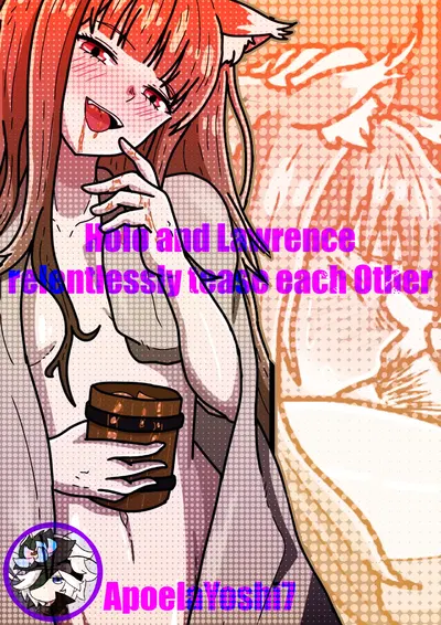 Holo and Lawrence relentlessly tease each Other - Hentai Gallery