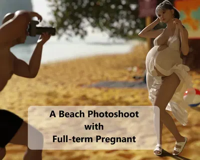 Full-term pregnant photoshoot - Hentai Gallery