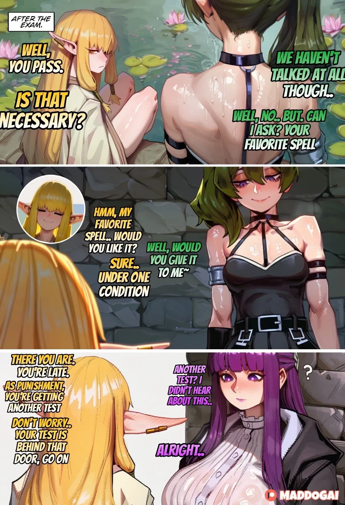 El nuevo hechizo de Ubel - Galer&iacute;a Hentai