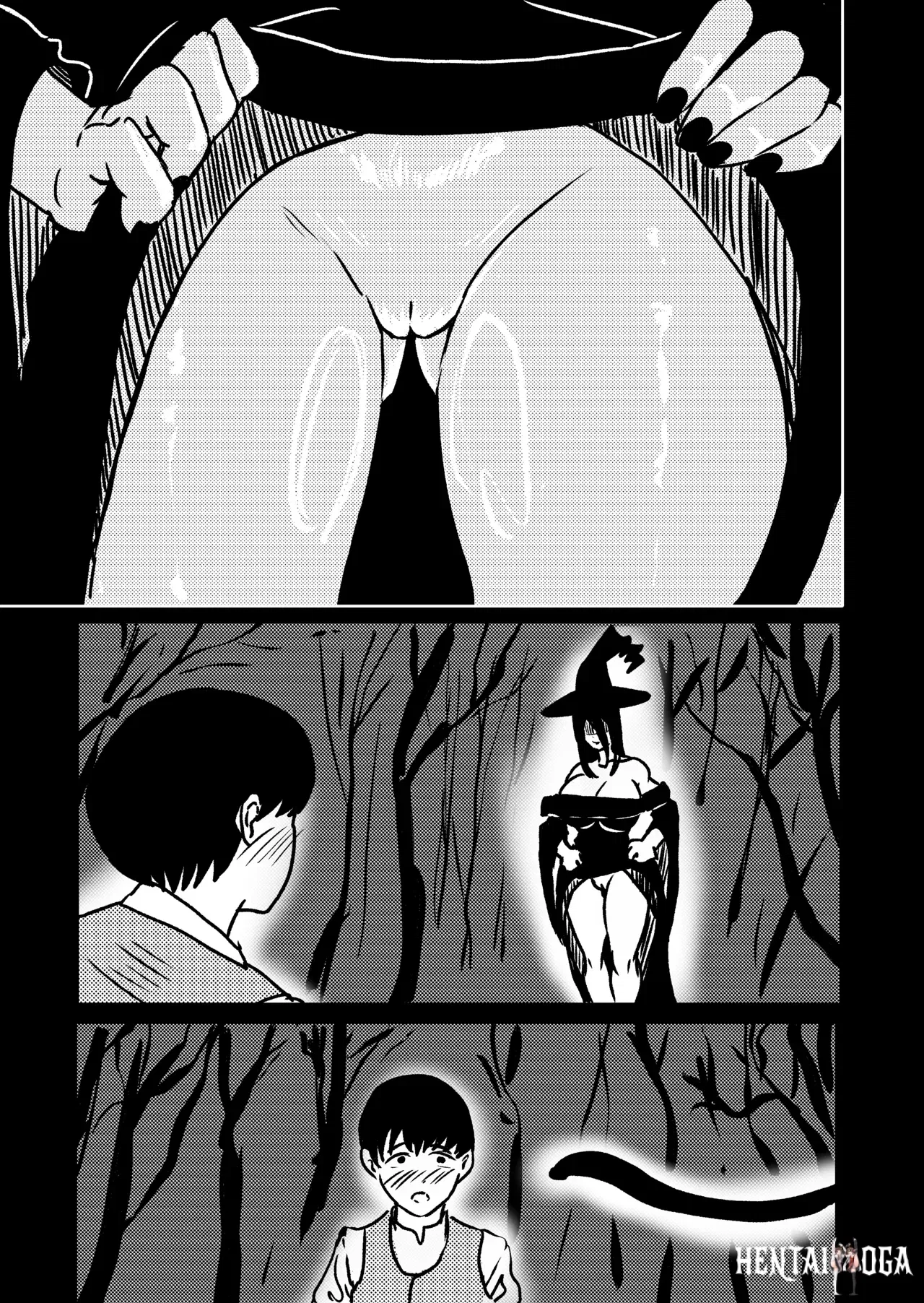 (любительница плеч) Людоедская ведьма 13 - Хентай галерея