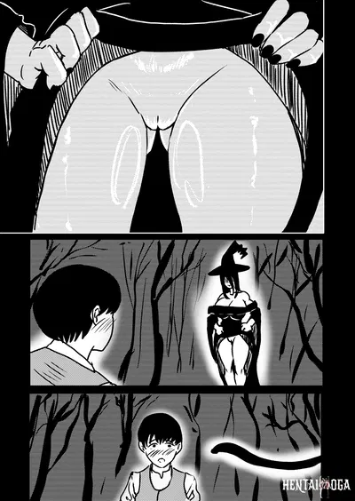 (shoulder enjoyer) Man-eating Witch 13 - Hentai Gallery