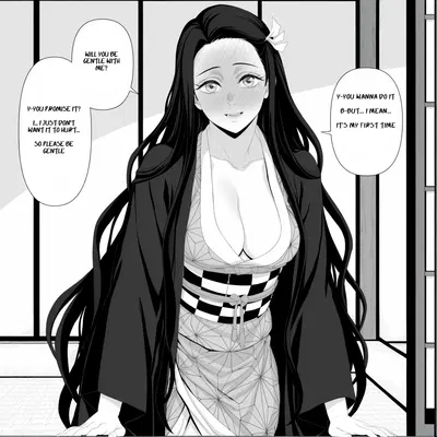 Nezuko's first time - Hentai Gallery