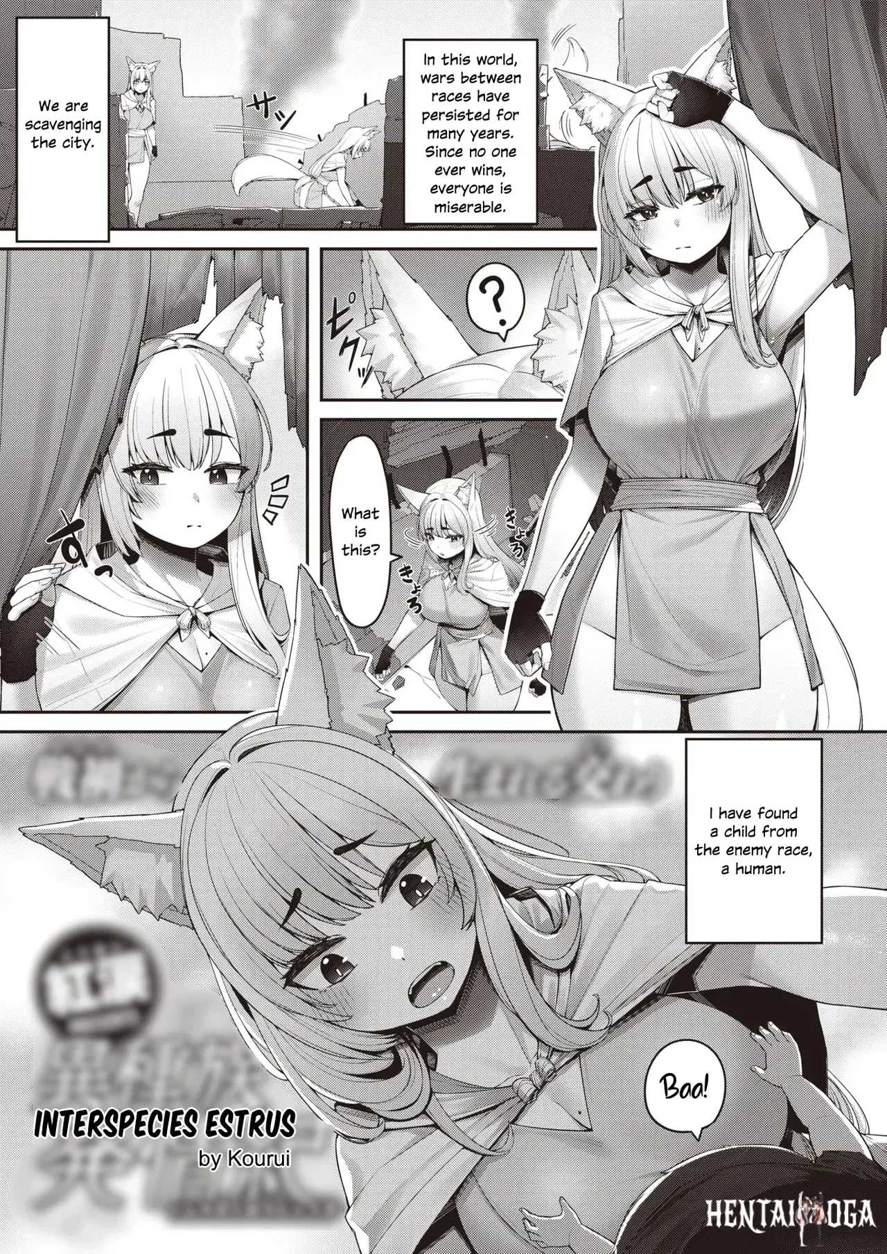 Kinh nguyệt giữa các loài của Kourui - Thư Viện Hentai