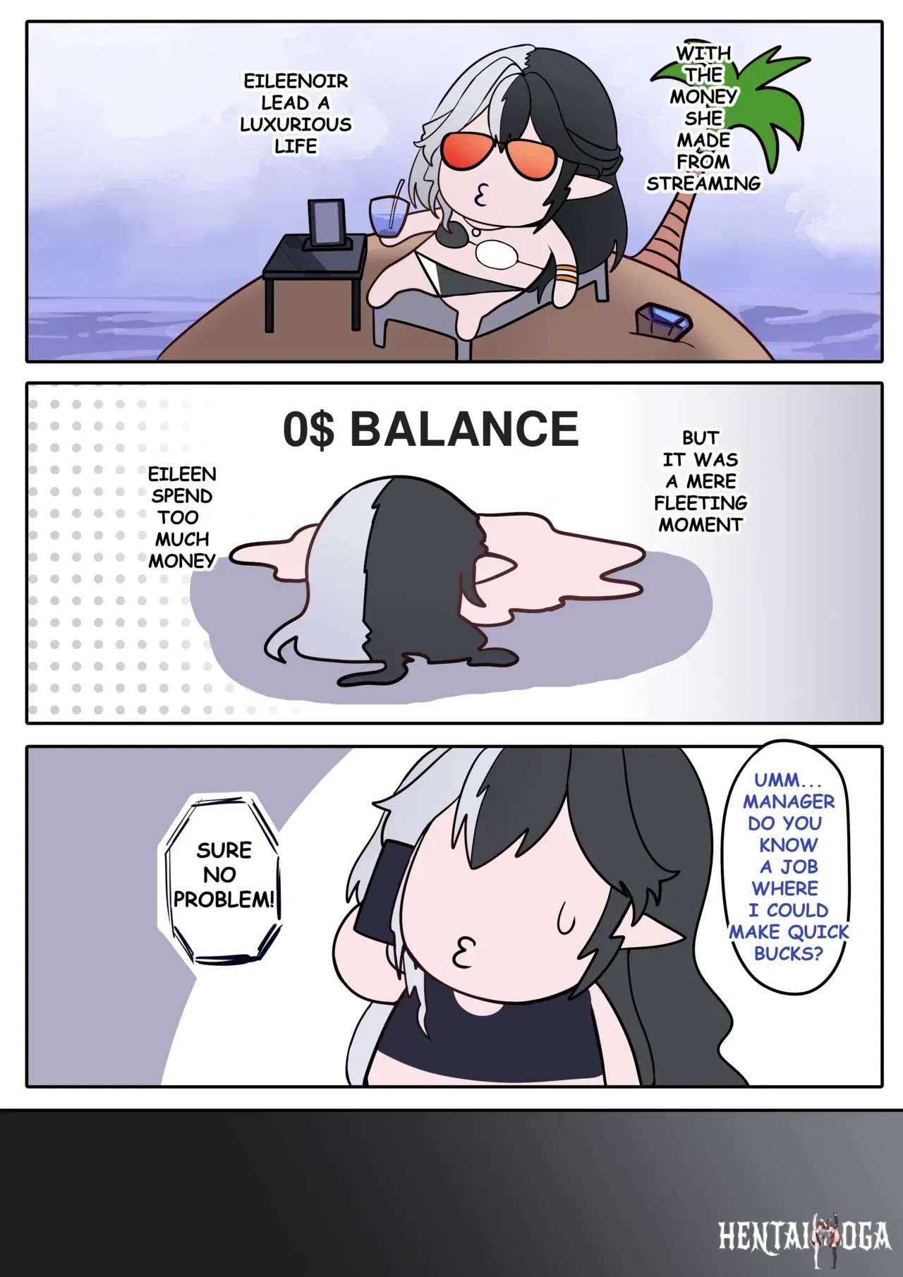 Công việc bí mật của Eileennoir - Thư Viện Hentai