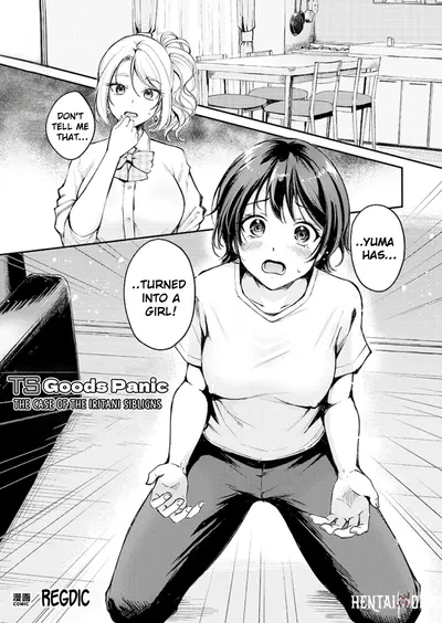 (Regdic) TS Goods Panic ~Iritani Kyoudai no Baai~ TS Goods Panic ~قضية الأخوة إريتاني~ (الإنجليزية) (GTF) - معرض هنتاي