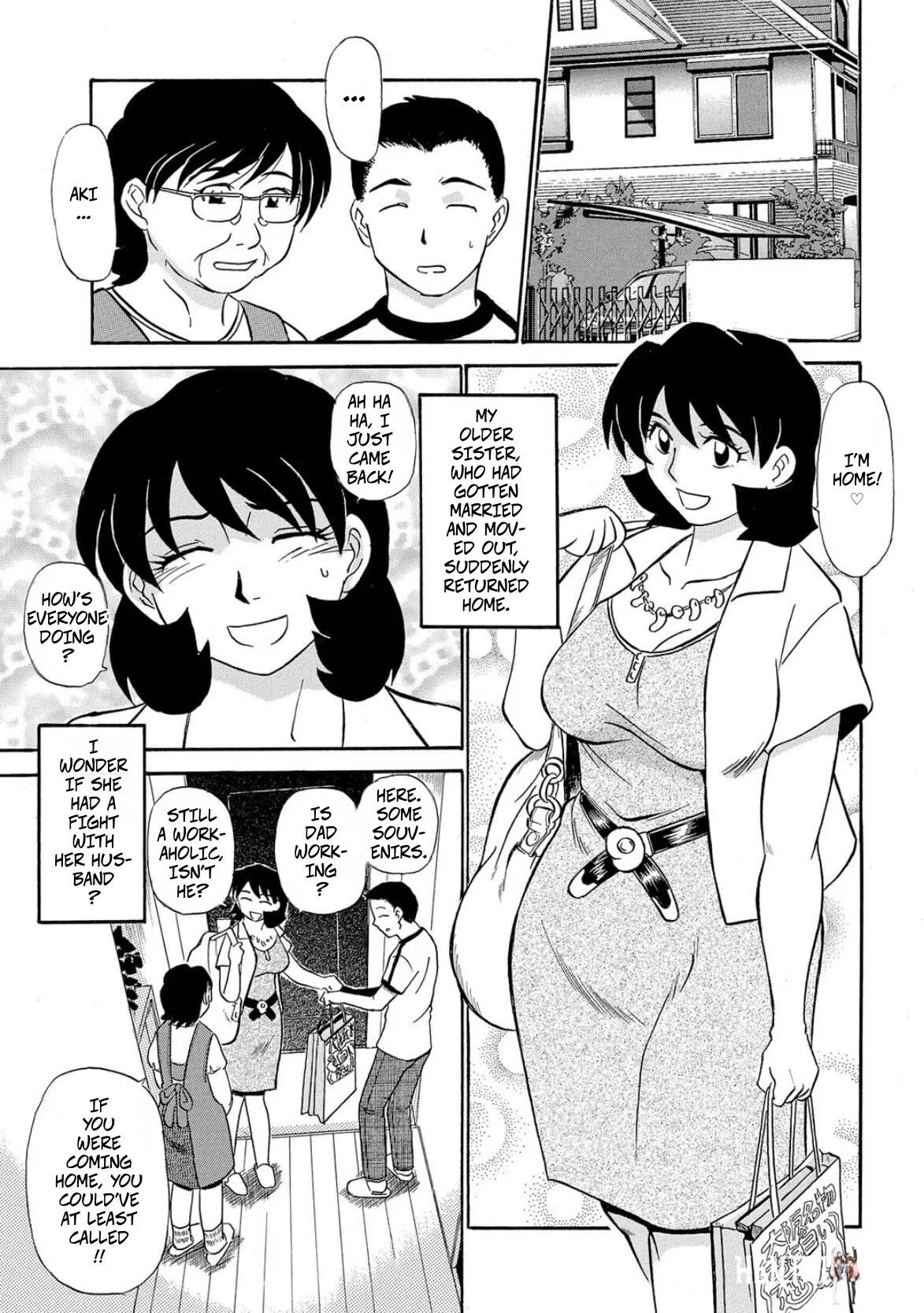 (Fujisawa Tatsurou) Lust! Sisters Raw Underwear (Hitozuma Hamegurui 7) - Hentai Gallery