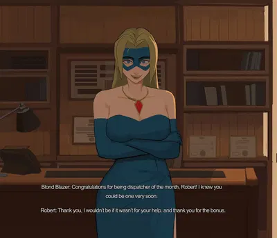 Blonde Blazer - Hentai Gallery