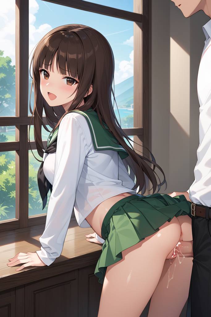 Shiho Nishizumi 01-3 - Thư Viện Hentai