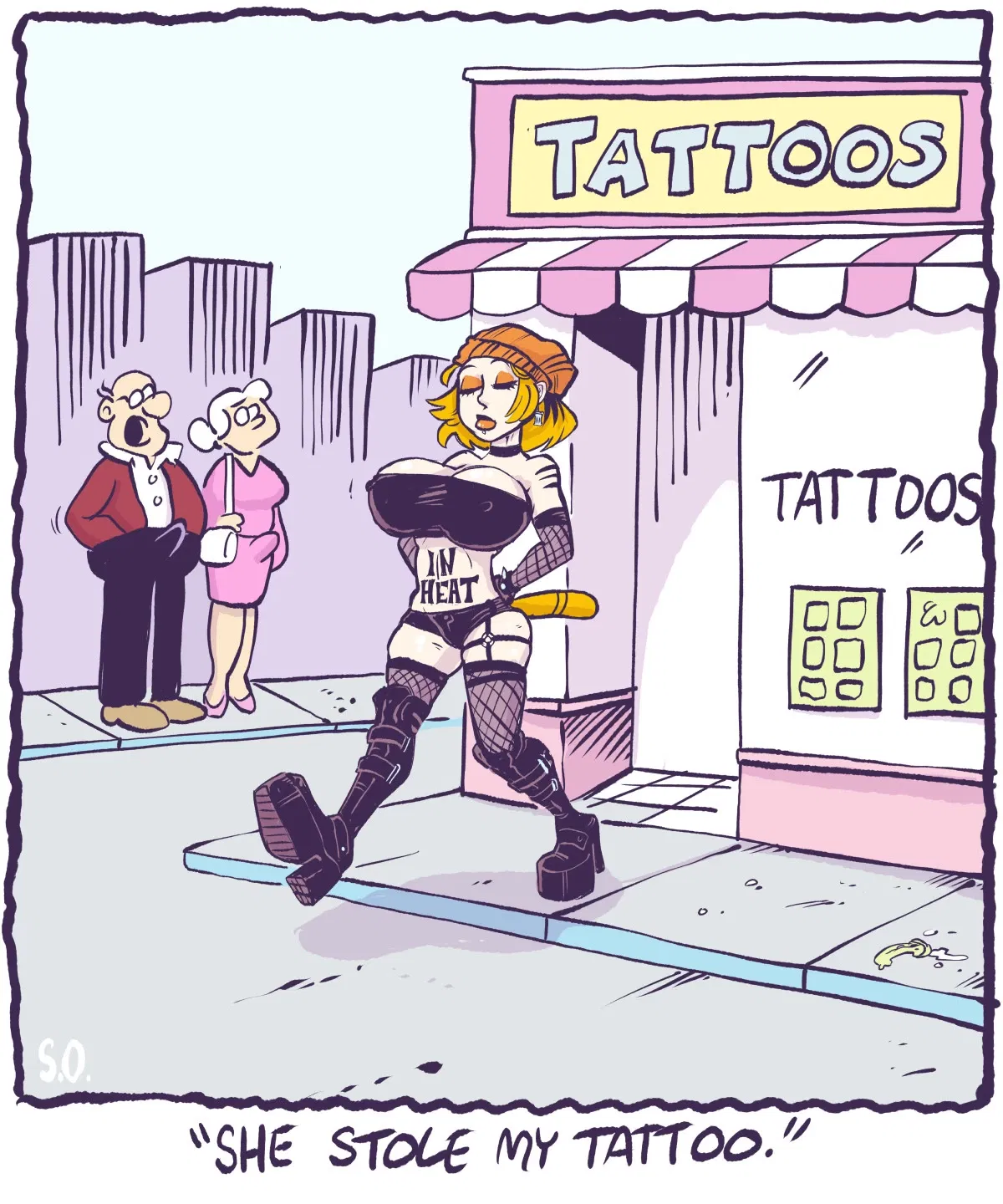 Gótico Bimbo Heathcliff - Galería Hentai