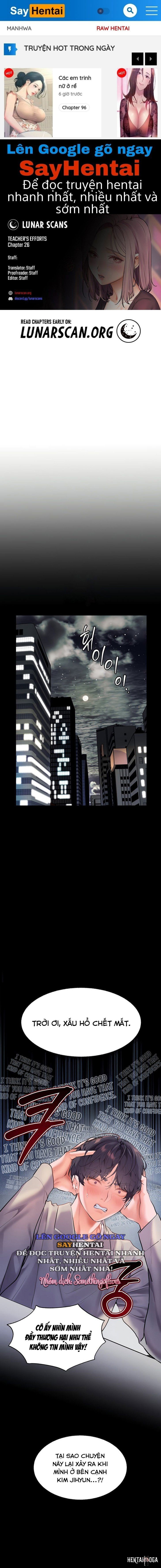 Nỗ Lực Của Gia Sư - Chương 26 - Thư Viện Hentai
