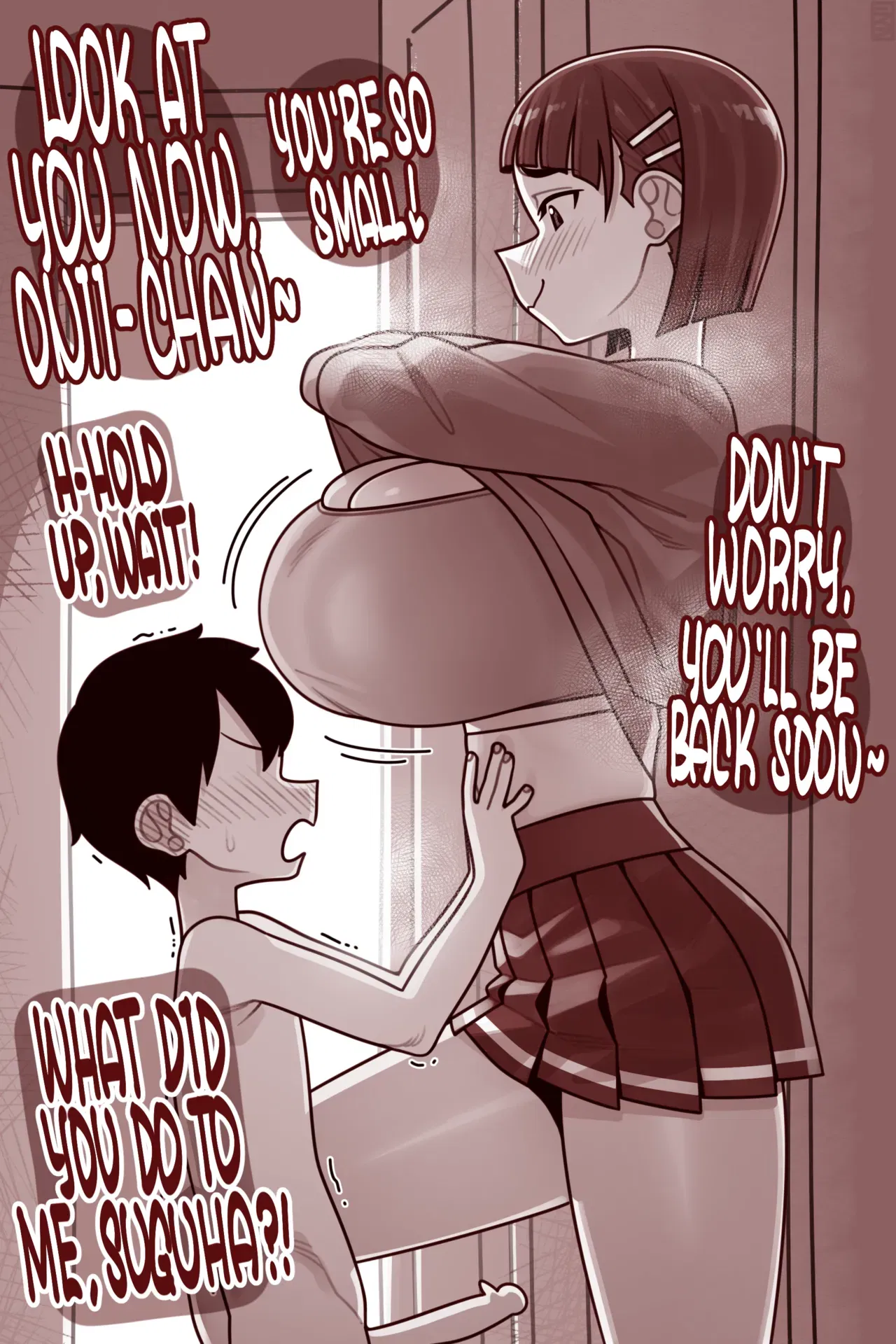 Suguha x Kirito nhỏ ZURI - Thư Viện Hentai