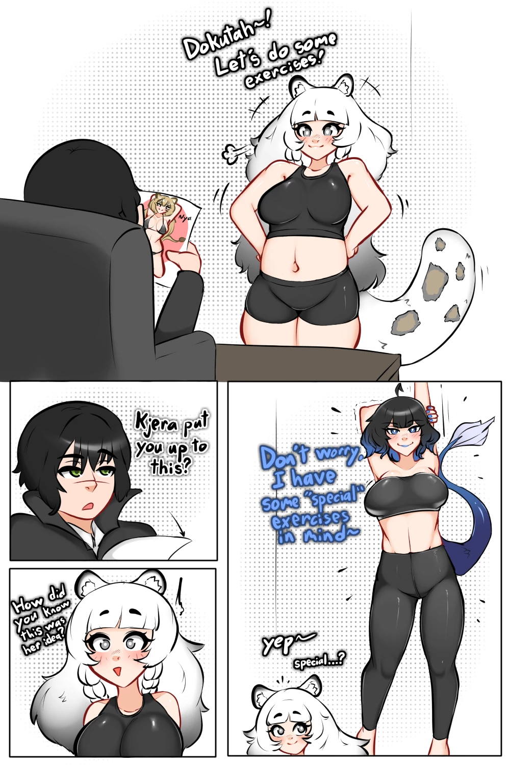 Pramanix &amp; Kjera Tập luyện - Thư Viện Hentai